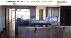 Desktop Screenshot of anythingwoodcabinets.com